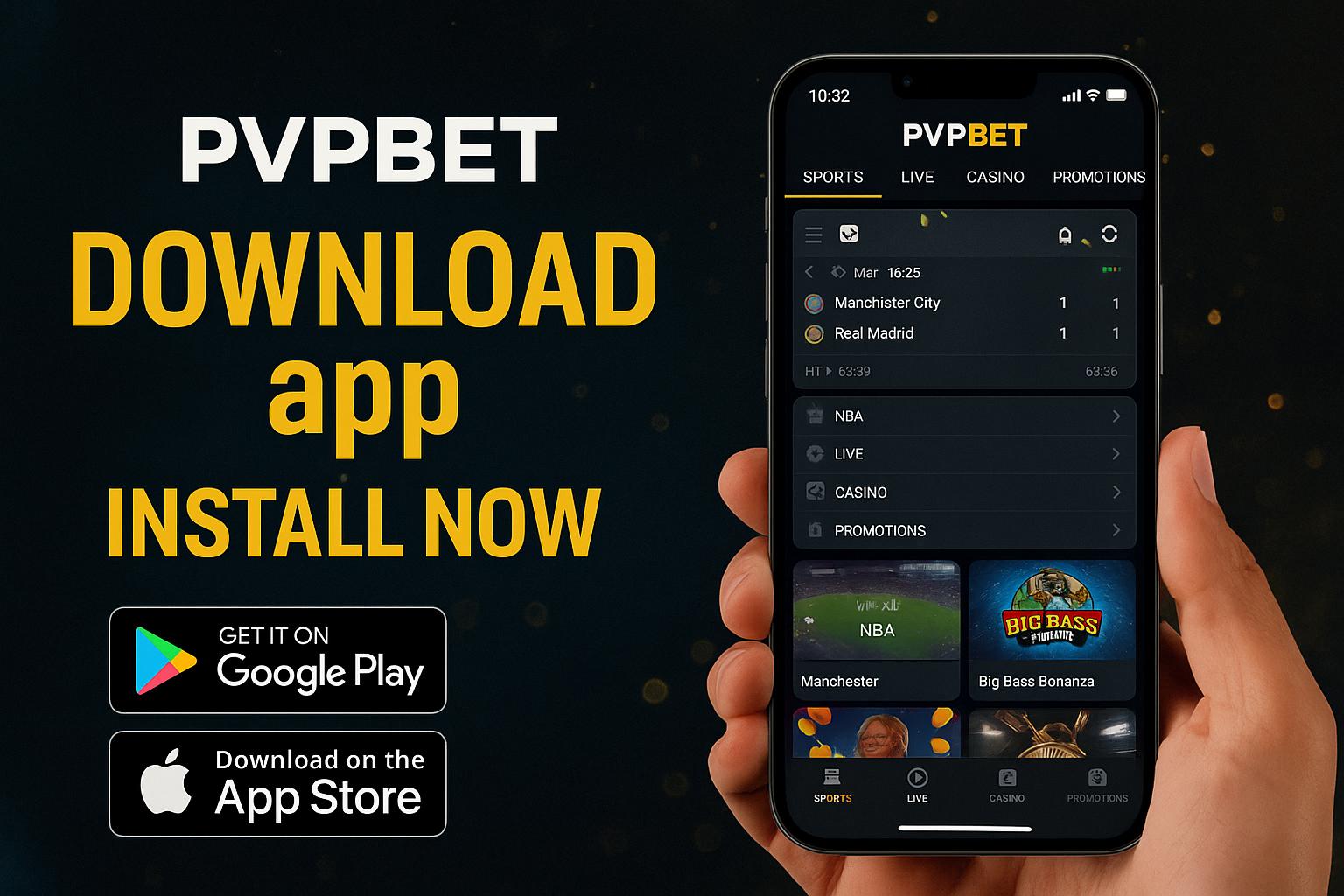 Baixar o PVPBET Cassino App